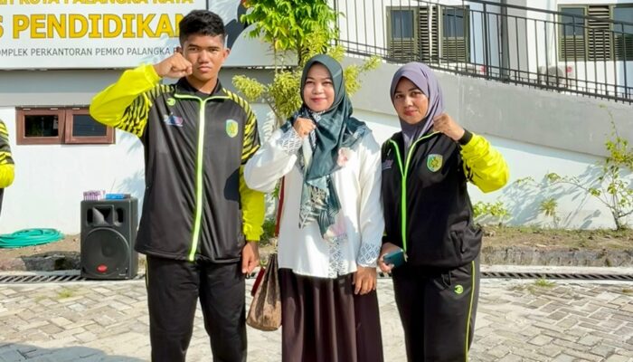 Ikuti Apel Pelepasan Kontingen O2SN Kota Palangka Raya, Rizky Aditia Siap Berlaga di Tingkat Provinsi
