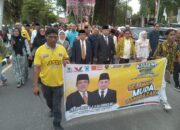 Janji Ciptakan Lapangan Pekerjaan, Razak-Sri Suwanto Paslon Pertama Daftar Pemilukada Gubernur Kalteng