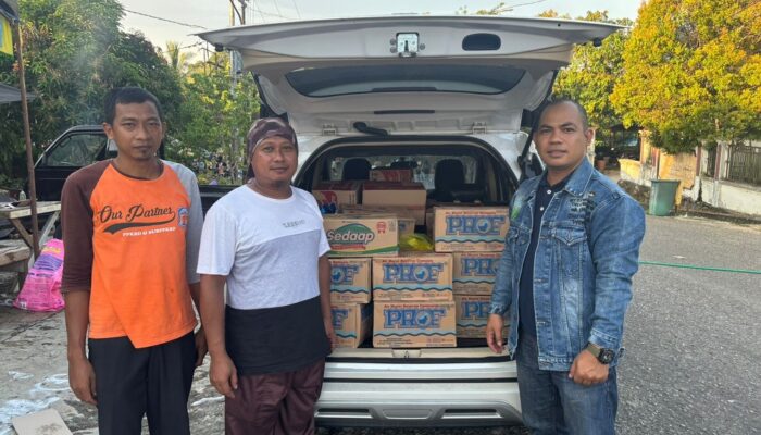 SMSI Murung Raya Peduli Salurkan Bantuan Sembako untuk Warga Terdampak Banjir