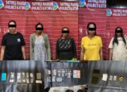 5 Tersangka Pengedar Sabu Diamankan Polisi di Tumbang Samba