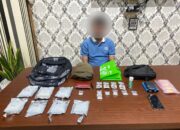 Dua Pengedar Sabu Diringkus di Katingan, Polisi Temukan Barang Bukti 101 Gram di Mobil