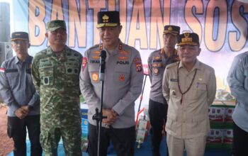 Polda Kalteng Kolaborasi dengan PT MKM Tanam Jagung di Area Perkebunan Sawit