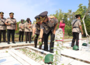 HUT ke-31, Polda Kalteng Ziarah ke TMP Sanaman Lampang, Tegaskan Komitmen Profesionalisme