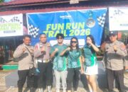 Amankan Lintasan Alam, Polisi Kawal Ketat Fun Run Trail di Matan Andau