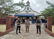 Polisi Hadir dengan Sentuhan Humanis, Ibadah Jumat Agung di Palangka Raya Berlangsung Aman dan Khusyuk