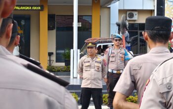 Apel Sore Jadi Momentum Evaluasi, Polresta Palangka Raya Perkuat Koordinasi Tugas Harian