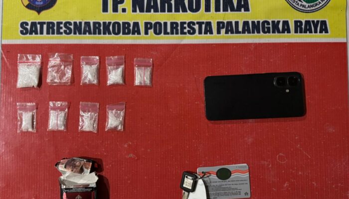 Sembunyikan Sabu dalam Bungkus Rokok, Warga Bukit Tunggal Diciduk Polisi