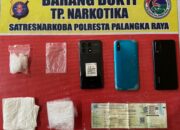 Satresnarkoba Polresta Palangka Raya Bongkar Peredaran Sabu 25,8 Gram, Tiga Pria Ditangkap