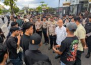 Aksi Damai di Kejati Palangka Raya Berlangsung Tertib, Polisi Apresiasi Massa