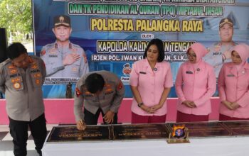 Kapolda Kalteng Resmikan Barak hingga TK Bhayangkari di Polresta Palangka Raya