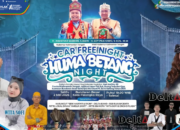 Huma Betang Night Kembali Hidupkan Malam Palangka Raya, Seni Lokal Bergeliat, Ekonomi Rakyat Menguat
