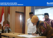 Sinergi BPN dan Kemenag Kalteng Diperkuat, Sertifikasi Tanah Wakaf Dikebut