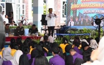 HUT ke-69 Kalteng, Gubernur Agustiar Sabran Hadirkan Pasar Murah untuk Ringankan Beban Mahasiswa