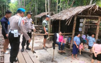 Polisi Sambangi Wisata Rawan Bahalap, Ajak Pengunjung Jaga Keamanan Bersama