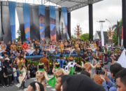 Ribuan Warga Padati FBIM 2026, Polresta Palangka Raya Perketat Pengamanan Karnaval Budaya