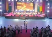 Polresta Palangka Raya Amankan Reuni Akbar SMPP-SMAN 3 di GOR Indoor