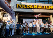 Ribuan Warga Padati Mapolda Kalteng, Jalan Sehat dan Fun Bike Sambut Hari Bhayangkara ke-80