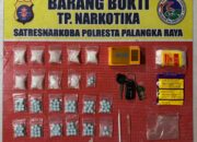 Polisi Tangkap Remaja Terduga Pengedar Narkoba di Palangka Raya, Sita Puluhan Gram Sabu dan Ratusan Ekstasi