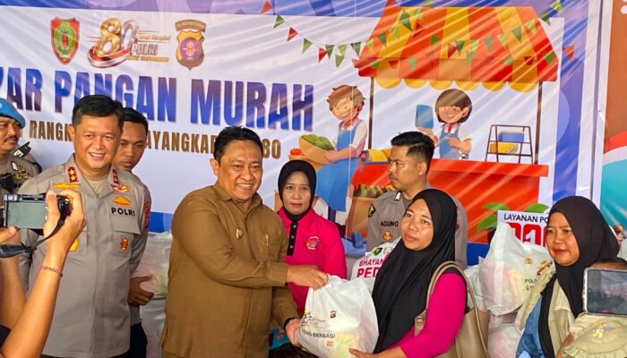 Bakti Kesehatan HUT Bhayangkara ke-80 di Kalteng Layani Ribuan Warga Secara Gratis