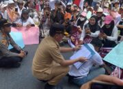 Pengamanan Polisi Bikin Aksi Damai di Kantor Gubernur Kalteng Berlangsung Kondusif