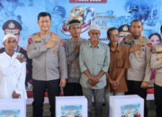 Sentuh Korban Kebakaran di Palangka Raya, Polda Kalteng Bawa Bantuan dan Layanan Kesehatan
