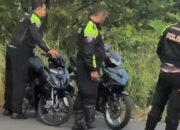 Polisi Amankan Motor Diduga Akan Balapan Liar di Area Bandara Tjilik Riwut