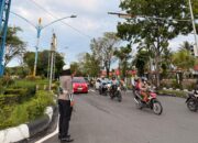 Satlantas Palangka Raya Siaga Sejak Subuh, Kawal Mobilitas Warga di Titik-Titik Rawan Macet