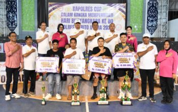 Kapolres Cup 2026 Berakhir, Kresna Barut Sapu Bersih Gelar Juara Putra dan Putri