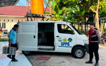 Kawal Distribusi Makanan Bergizi Gratis, Polresta Palangka Raya Pastikan Penyaluran ke Sekolah Berjalan Aman