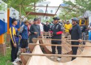 Bupati Barito Utara Ajak Jajaran Olahraga Bersama, Sekaligus Pantau Pembangunan Jalan Islamic Center