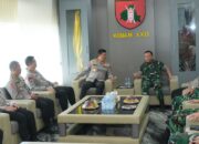 Kapolda Kalteng Temui Pangdam XXII/Tambun Bungai, Perkuat Sinergi TNI-Polri Jaga Stabilitas Daerah