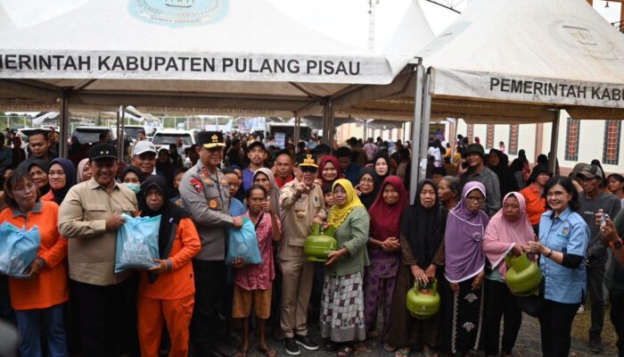 Peringati HUT ke-24 Pulang Pisau, Pemprov Kalteng Gelar Pasar Murah dan Layanan Kesehatan Gratis