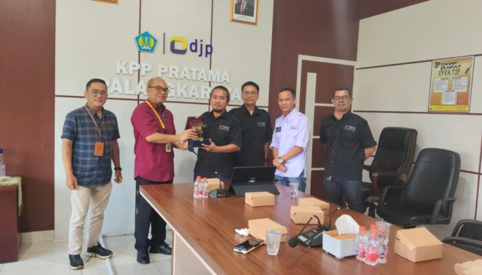 SMSI Kalteng dan KPP Pratama Sepakat Perluas Edukasi Pajak Lewat Peran Media