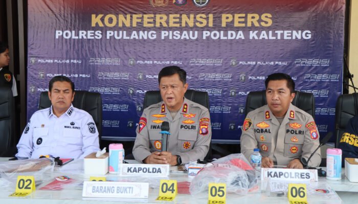 Polisi Ungkap Dua Pelaku Pembakaran Lahan di 12 Lokasi Pulang Pisau