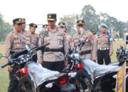 Terima 48 Personel BKO dan Bantuan Sarpras dari Kapolri, Polda Kalteng Perkuat Penanganan Karhutla