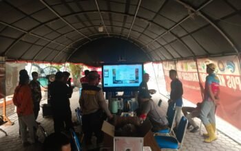 Sebelum Terjun ke Lapangan, Satgas Karhutla Polresta Palangka Raya Susun Ploting