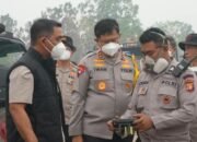 Polda Kalteng Uji Cairan X-Fire untuk Padamkan Bara Karhutla di Lahan Gambut